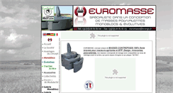 Desktop Screenshot of euromasse.com